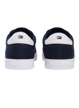 Chaussures Tommy Hilfiger Vulc Core en toile marine pour homme