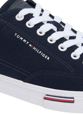 Chaussures Tommy Hilfiger Vulc Core en toile marine pour homme