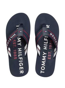 Tongs Tommy Hilfiger Sporty marine pour homme