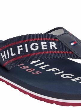 Tongs Tommy Hilfiger Sporty marine pour homme