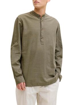 Chemise Jack and Jones Summer verte pour homme