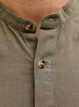 Chemise Jack and Jones Summer verte pour homme