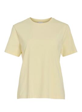 T-shirt Vila Nora jaune pour femme