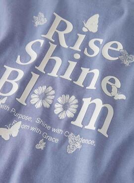 T-shirt Name It Futia bleue pour fille