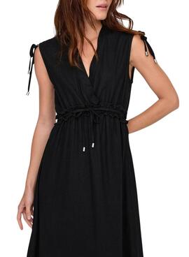 Robe noire Only Goa pour femme