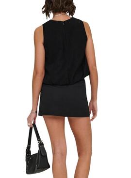 Top Only noir pour femme Laris balloon.