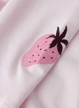 Collants Name It Bilona rose pour fille