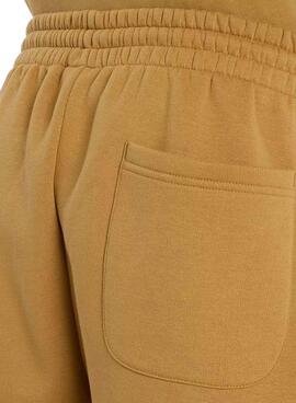 Bermudes New Balance jaune moutarde pour homme
