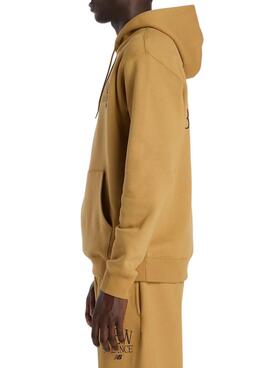 Sweatshirt New Balance Logo moutarde pour homme