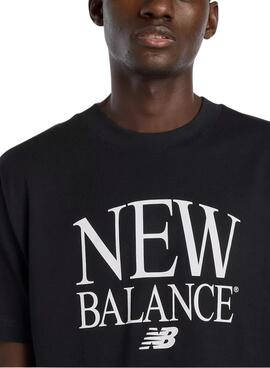 T-shirt New Balance Logo noir pour homme