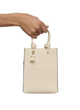 Sac à main Tous mini Pop La Rue New beige pour femme