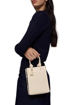 Sac à main Tous mini Pop La Rue New beige pour femme