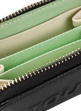 Portefeuille Tous La Rue New noir pour femme.