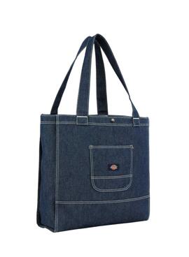 Sac Dickies tote en denim foncé pour femme et homme