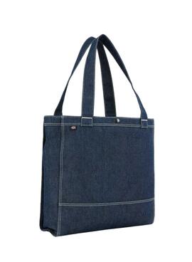 Sac Dickies tote en denim foncé pour femme et homme