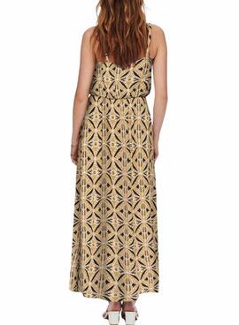 Robe Only Nova jaune pour femme