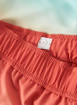 Maillot de bain Name It Zoccas Tie Dye corail pour garçon.