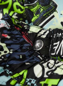 Maillot Name It Zatoony noir pour garçon