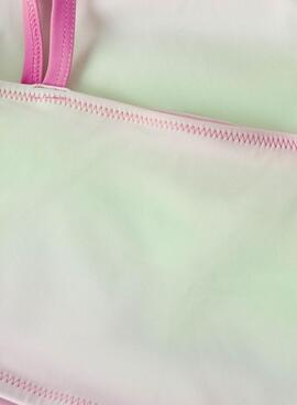 Maillot de bain Name It Zie imprimé lime et rose pour fille