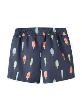 Maillot de bain pour garçon Name It Zice marine