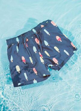 Maillot de bain pour garçon Name It Zice marine