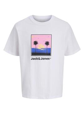 Maillot Jack and Jones Perry blanc pour enfant