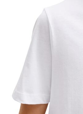 T-shirt Jack and Jones Rain blanc pour enfant.