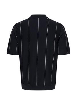 Polo Only and Sons Wyler bleu et blanc pour homme