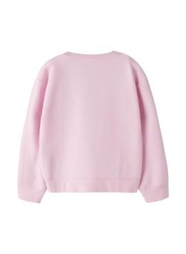 Sweatshirt Name It Fabia rose pour fille.