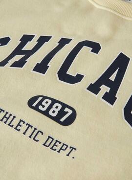 Sweatshirt Name It Fabia jaune pour fille