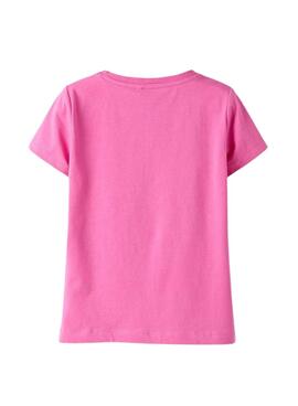 T-shirt Name It Fentaz rose pour fille