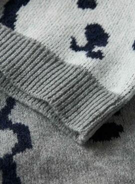 Maillot Name It Sauel gris pour garçon