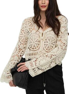 Veste Only Waterly beige pour femme