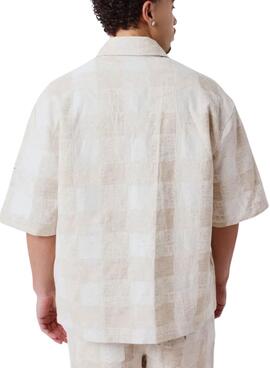 Chemise Project x Paris Jacquard beige pour homme