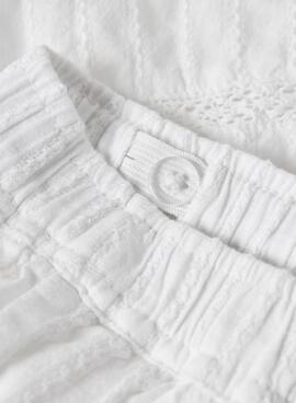 Jupe Name It Fatidiasing blanche pour fille