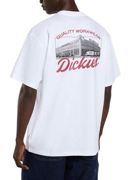 T-shirt Dickies Wellsville blanc pour homme