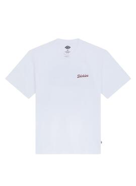 T-shirt Dickies Wellsville blanc pour homme