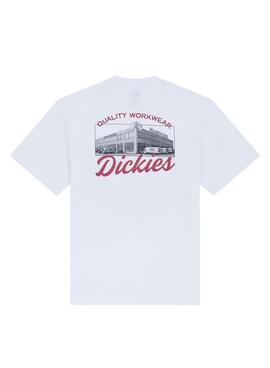 T-shirt Dickies Wellsville blanc pour homme