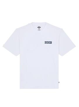 T-shirt Dickies Plain City blanc pour homme