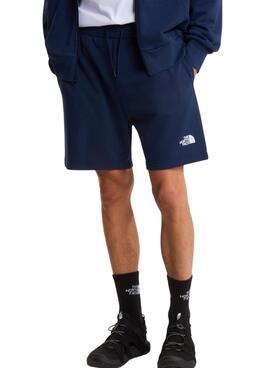 Bermudas The North Face Simple Dome bleu pour homme