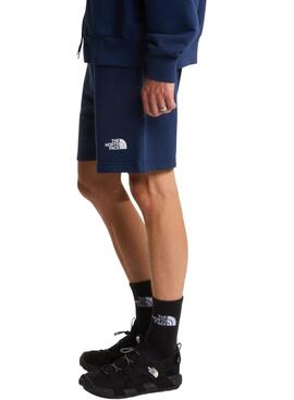 Bermudas The North Face Simple Dome bleu pour homme