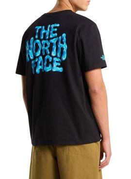 Maillot The North Face Drip Logo noir pour homme