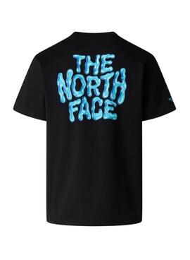 Maillot The North Face Drip Logo noir pour homme