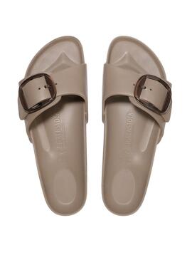 Sandales Birkenstock Madrid Eva beige pour femmes