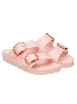 Sandales Birkenstock Arizona Big Buckle Eva rose pour femme