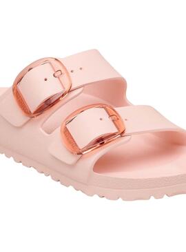 Sandales Birkenstock Arizona Big Buckle Eva rose pour femme