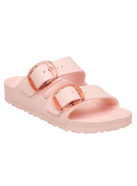Sandales Birkenstock Arizona Big Buckle Eva rose pour femme