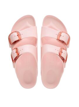Sandales Birkenstock Arizona Big Buckle Eva rose pour femme