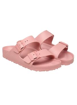 Sandales Birkenstock Arizona EVA rose pour femme