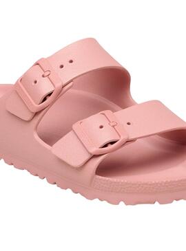 Sandales Birkenstock Arizona EVA rose pour femme